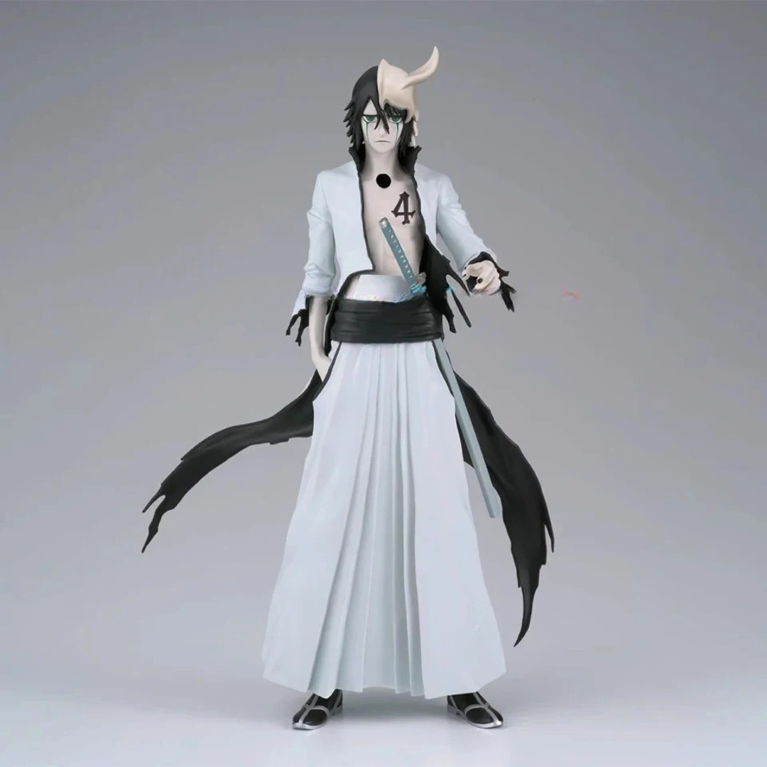 Action Figure Ulquiorra Cifer 22cm – Bleach Banpresto Maximatic PVC Colecionável Anime Original | Bankai Boss