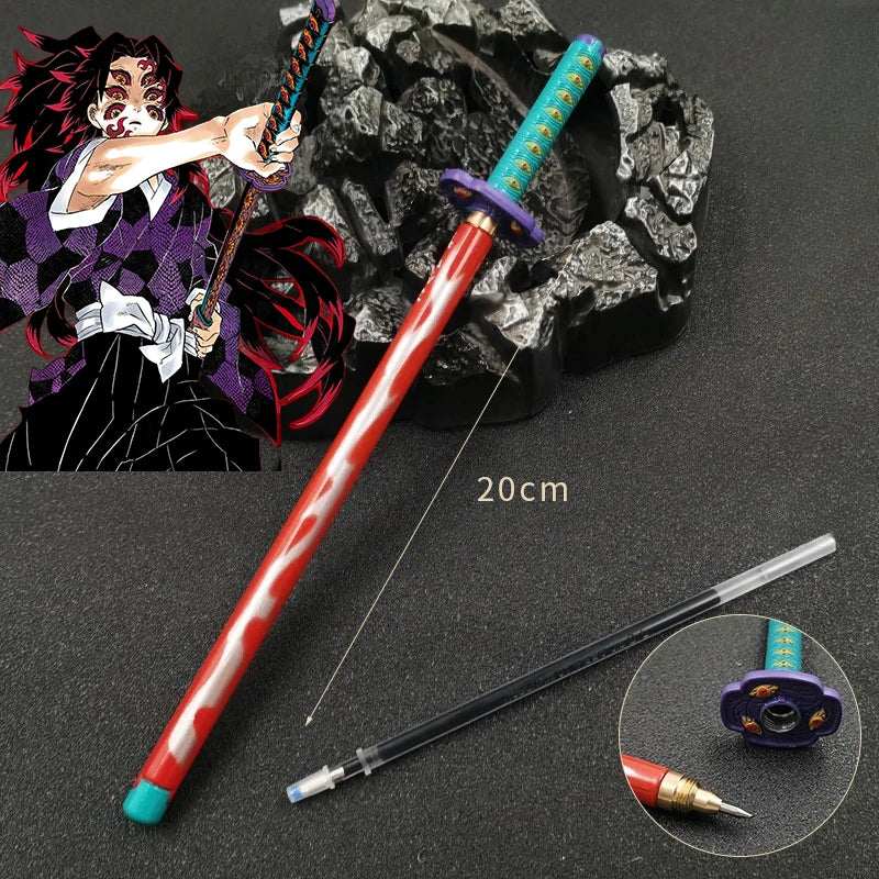 Caneta Katana Colecionavel Anime Demons Slayer 20cm