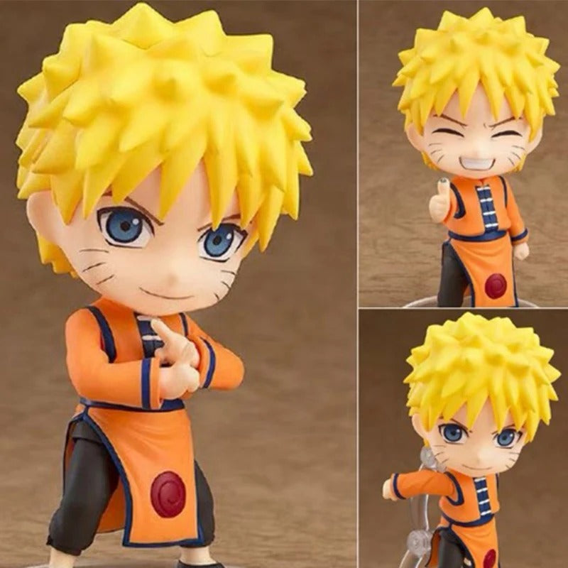 Action Figures Naruto 10cm – Sasuke, Itachi, Kakashi, Obito, Sakura e Madara PVC Colecionável Anime | Bankai Boss