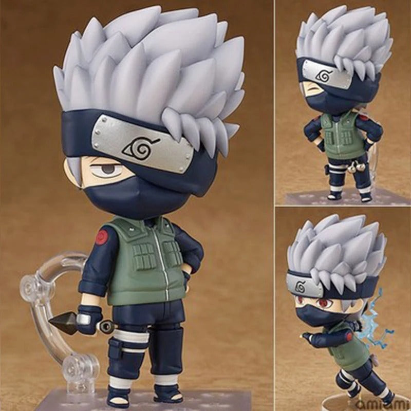 Action Figures Naruto 10cm – Sasuke, Itachi, Kakashi, Obito, Sakura e Madara PVC Colecionável Anime | Bankai Boss