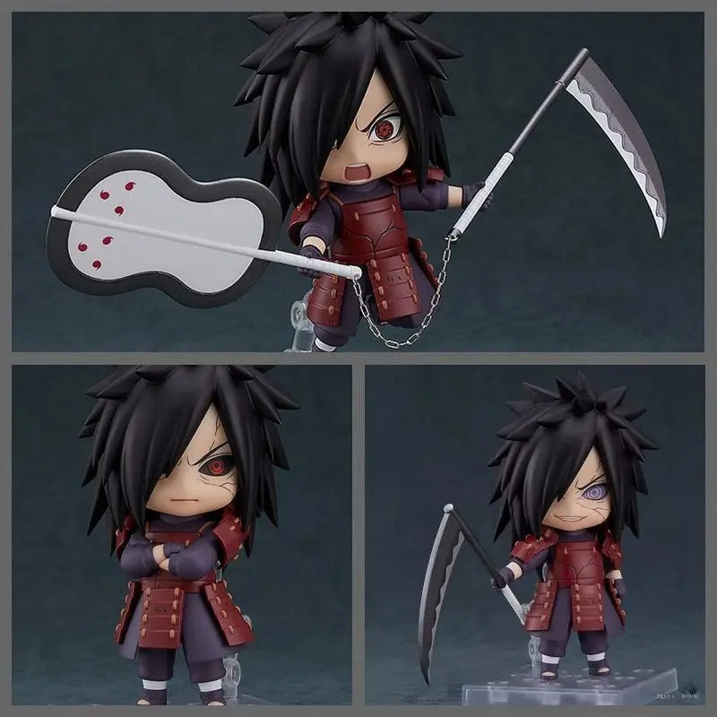 Action Figures Naruto 10cm – Sasuke, Itachi, Kakashi, Obito, Sakura e Madara PVC Colecionável Anime | Bankai Boss