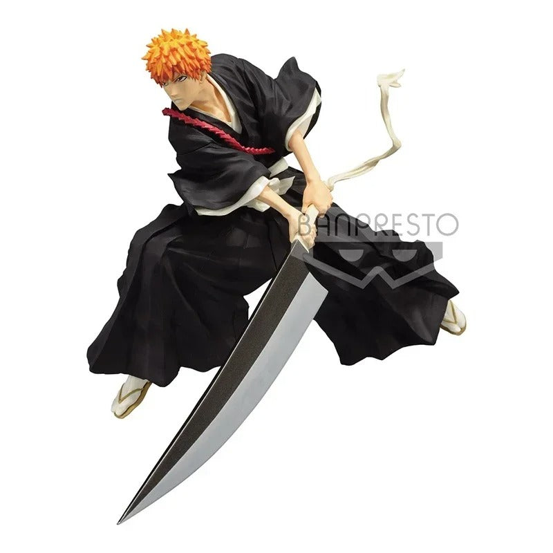 Action Figures Bleach Solid & Souls 11–17cm – Renji, Kenpachi, Unohana e Orihime PVC Original Bandai | Bankai Boss