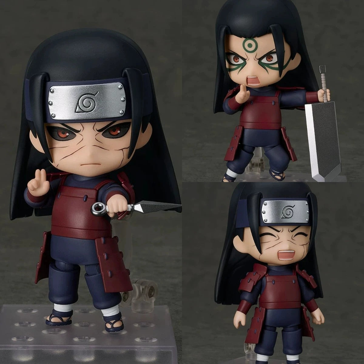 Action Figures Naruto 10cm – Sasuke, Itachi, Kakashi, Obito, Sakura e Madara PVC Colecionável Anime | Bankai Boss