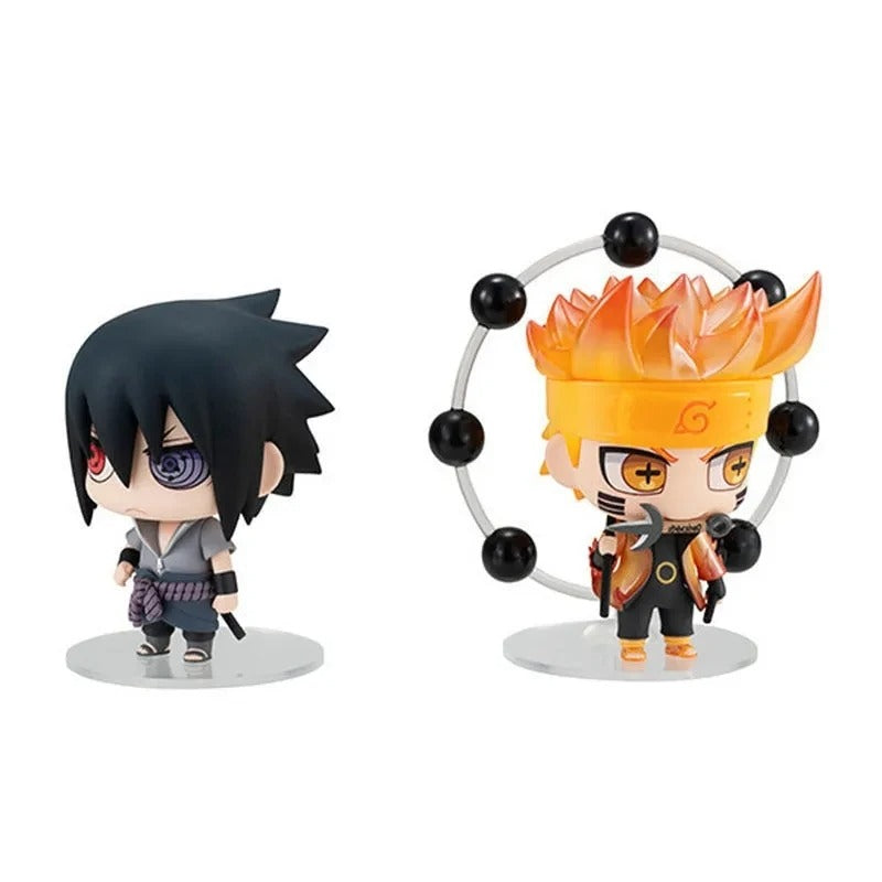 Action Figures Naruto 15–20cm – Naruto, Sasuke, Kakashi e Itachi PVC Colecionável Anime | Bankai Boss