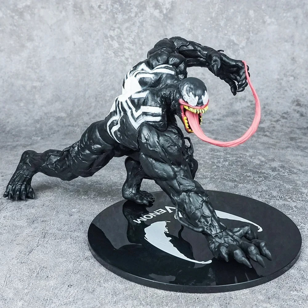Action Figure Venom 25cm – Estátua Híbrida Vilão PVC Colecionável Marvel & DC Premium | Bankai Boss