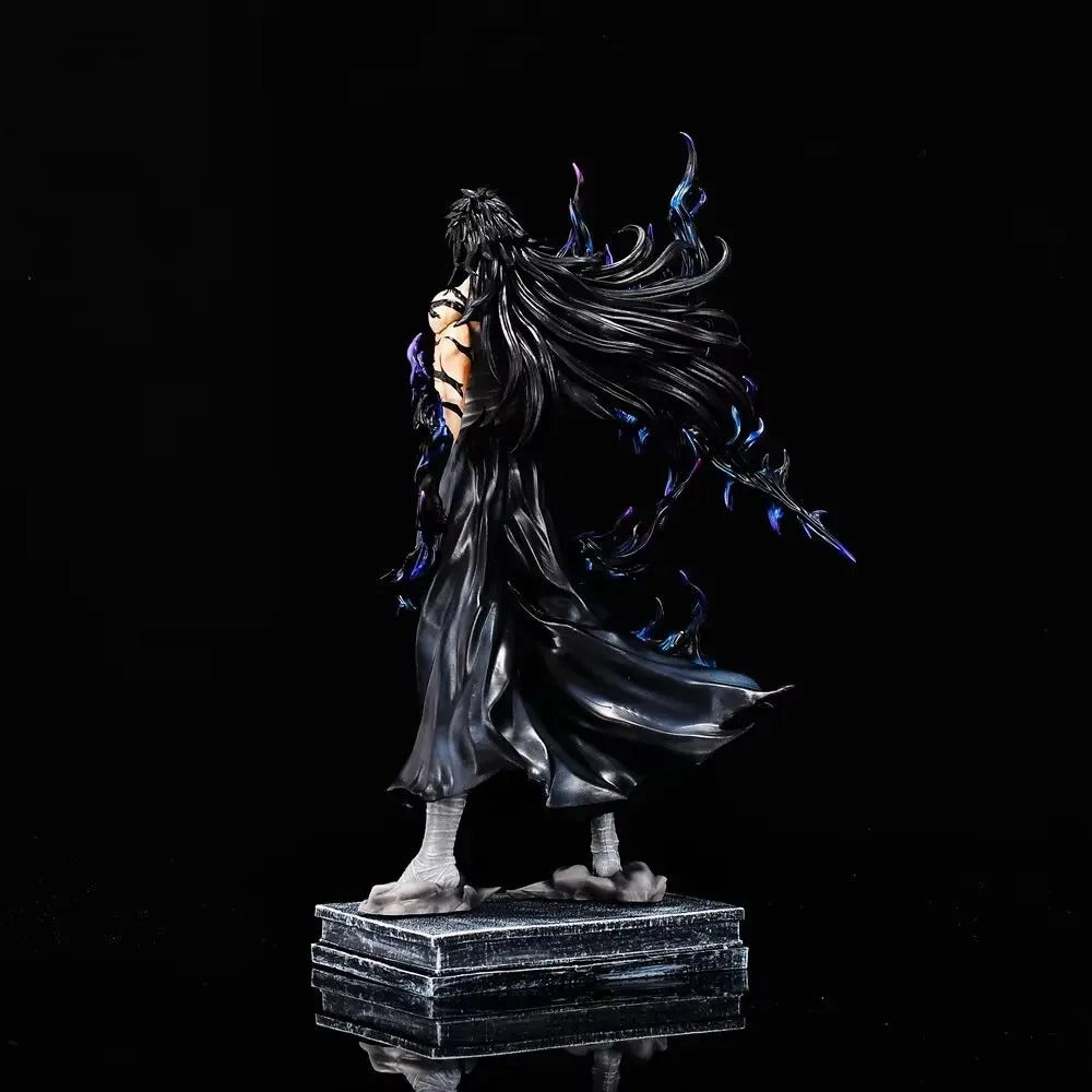 Action Figure Ichigo Kurosaki 31–33cm Duas Formas – Bleach Estátua PVC Grande Colecionável Premium | Bankai Boss