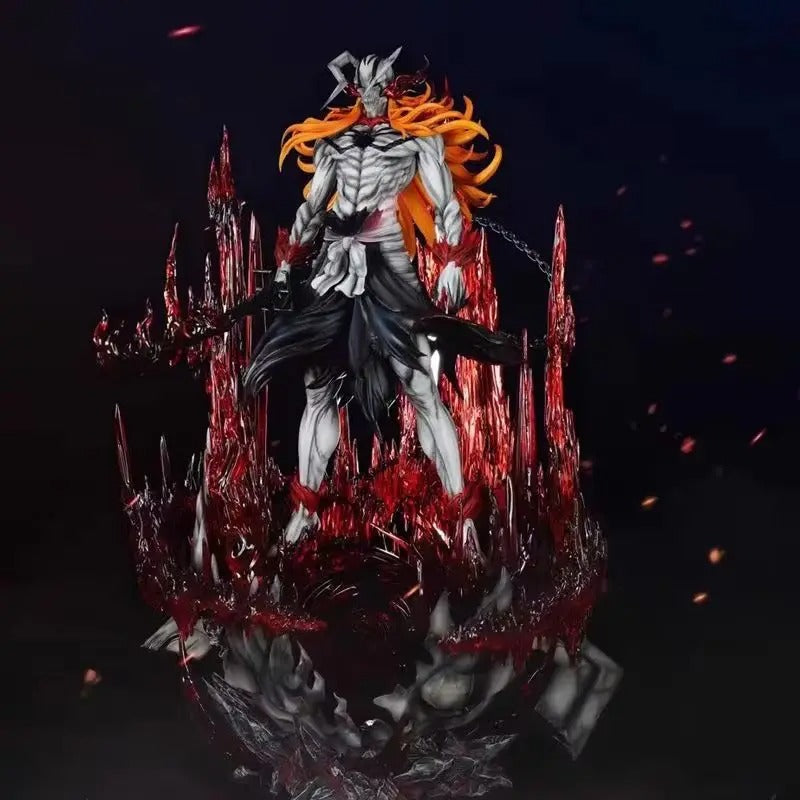 Action Figure Ichigo vs Ulquiorra 33cm – Bleach Estátua PVC Anime Colecionável Premium | Bankai Boss