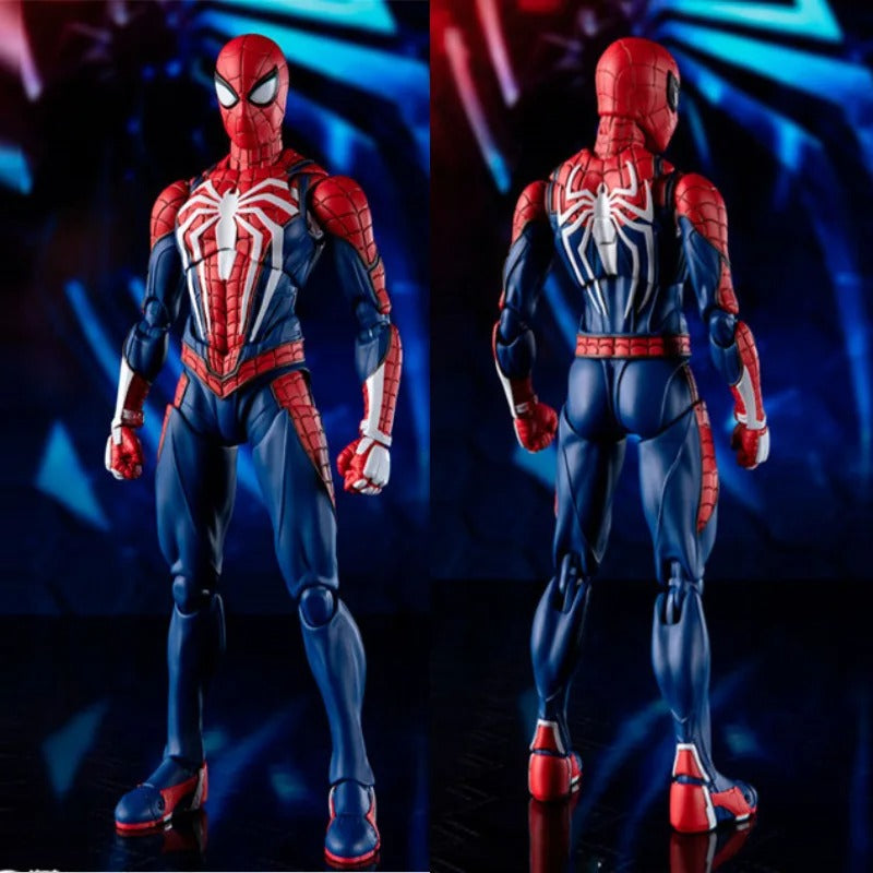 Action Figure Homem-Aranha PS4 SH Figuarts 15cm – Spider-Man Peter Parker Articulado PVC Colecionável | Bankai Boss
