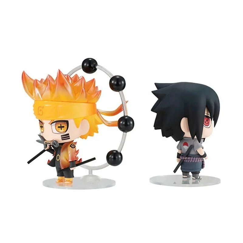Action Figures Naruto 15–20cm – Naruto, Sasuke, Kakashi e Itachi PVC Colecionável Anime | Bankai Boss