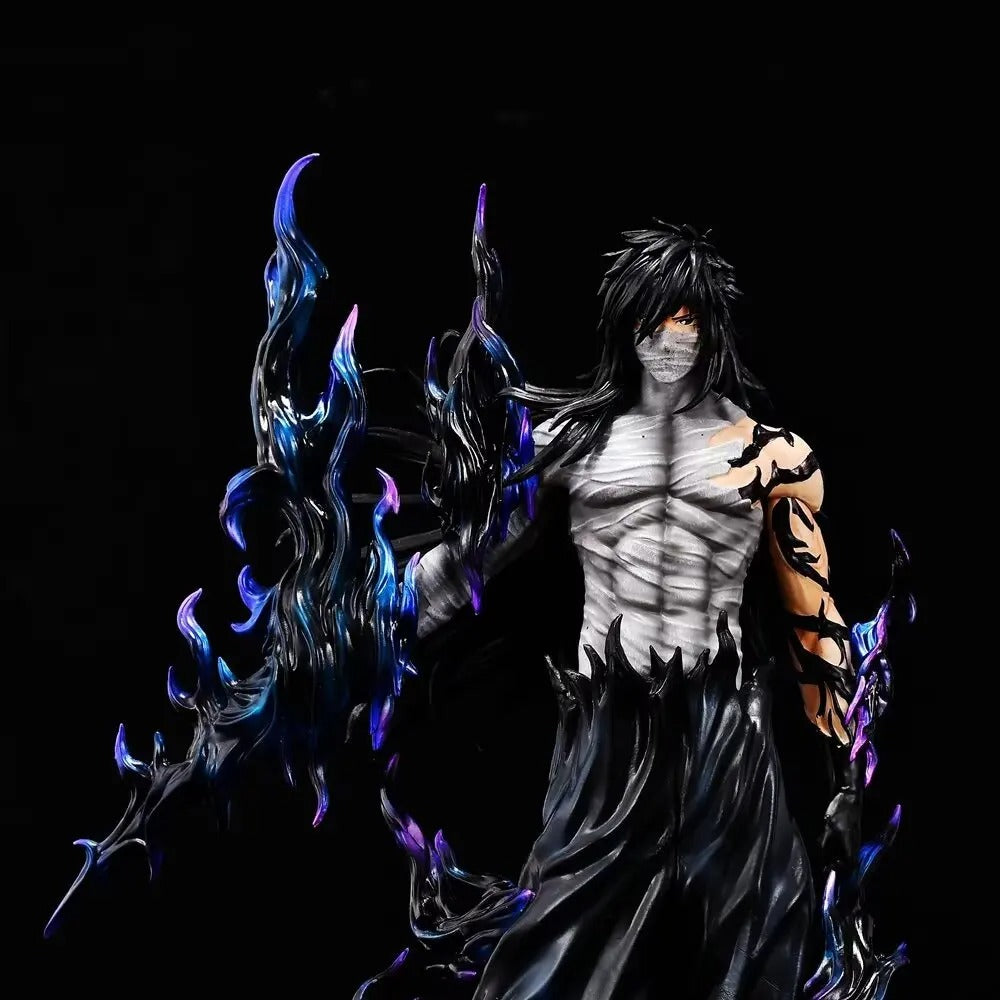 Action Figure Ichigo Kurosaki 31–33cm Duas Formas – Bleach Estátua PVC Grande Colecionável Premium | Bankai Boss