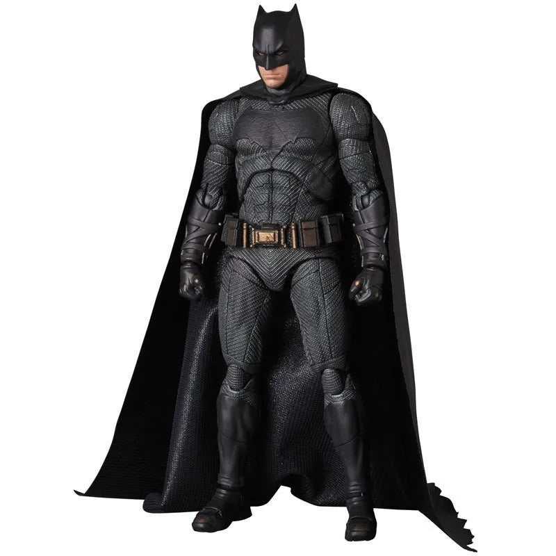 Action Figure Batman Mafex 056 15cm – Bruce Wayne Liga da Justiça Articulado PVC Colecionável | Bankai Boss