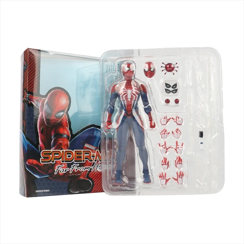 Action Figure Homem-Aranha PS4 SH Figuarts 15cm – Spider-Man Peter Parker Articulado PVC Colecionável | Bankai Boss