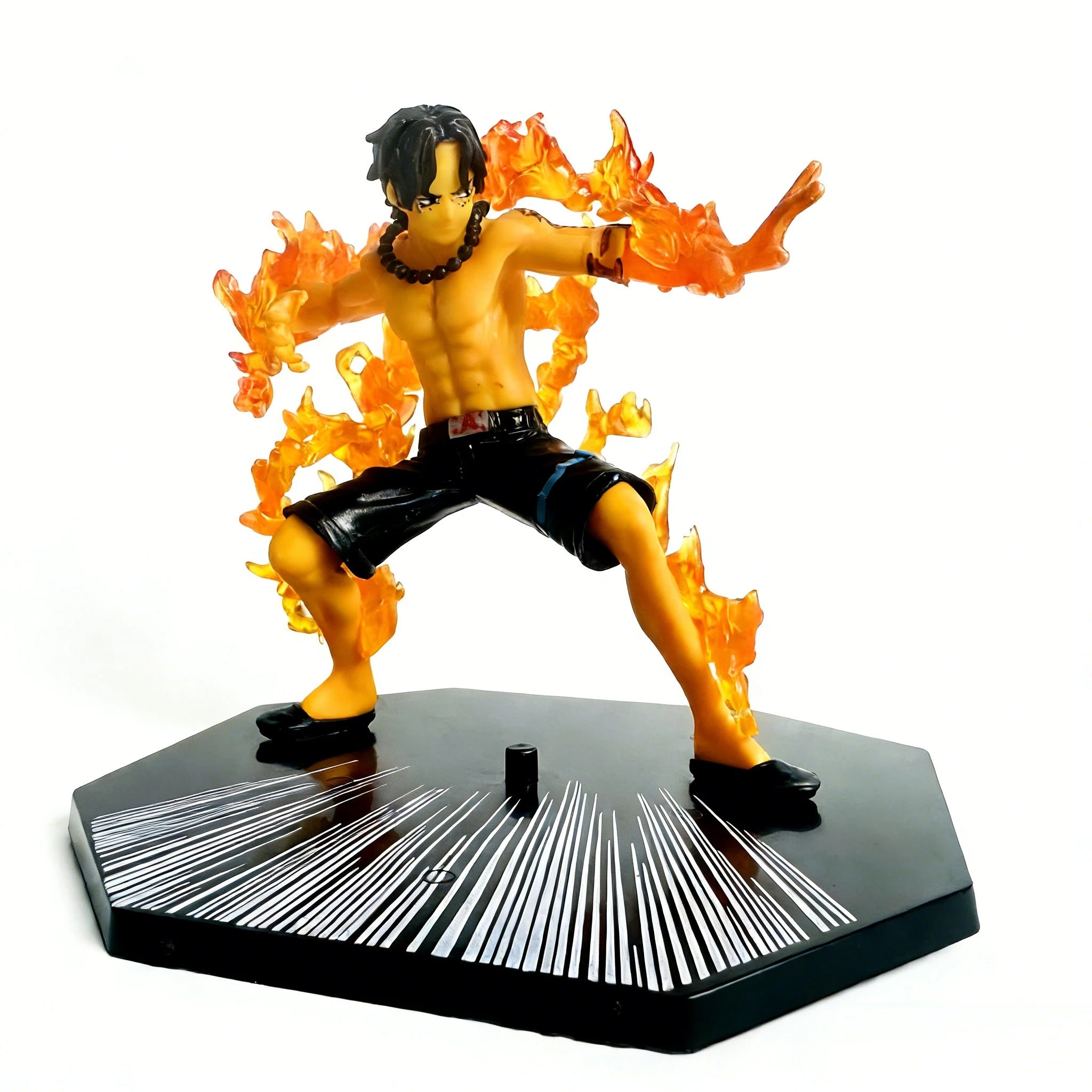 Action Figures One Piece 20cm – Luffy, Ace Punho de Fogo, Zoro Santoryu, Sanji e Sabo PVC Colecionável Anime | Bankai Boss