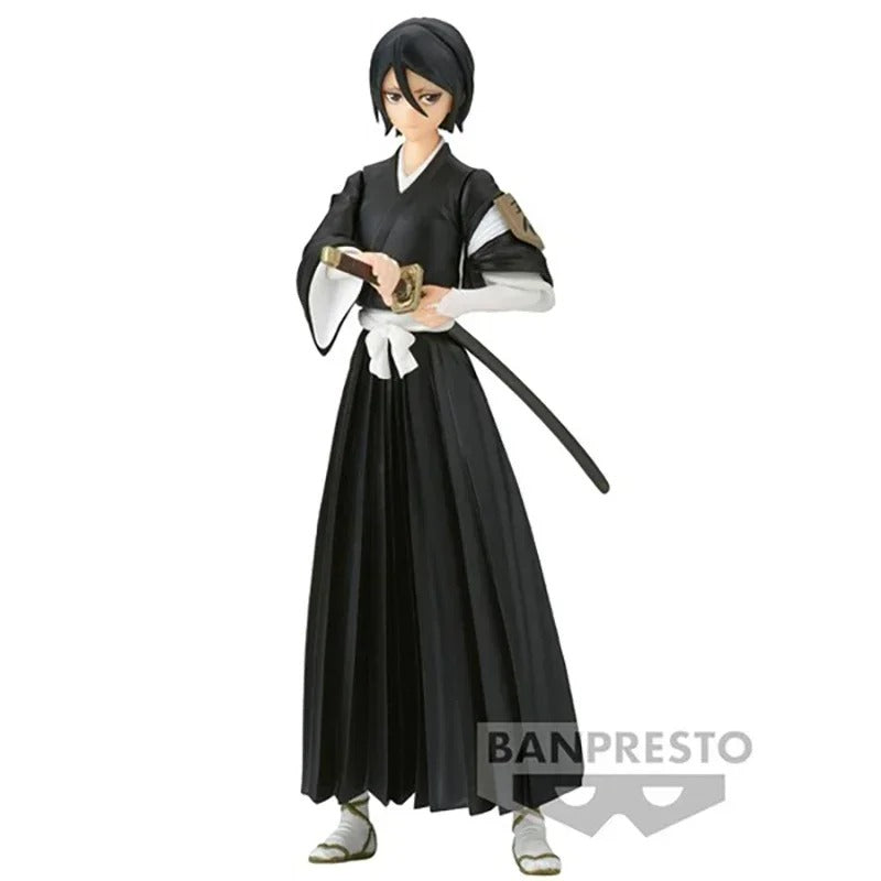 Action Figures Bleach Solid & Souls 11–17cm – Renji, Kenpachi, Unohana e Orihime PVC Original Bandai | Bankai Boss