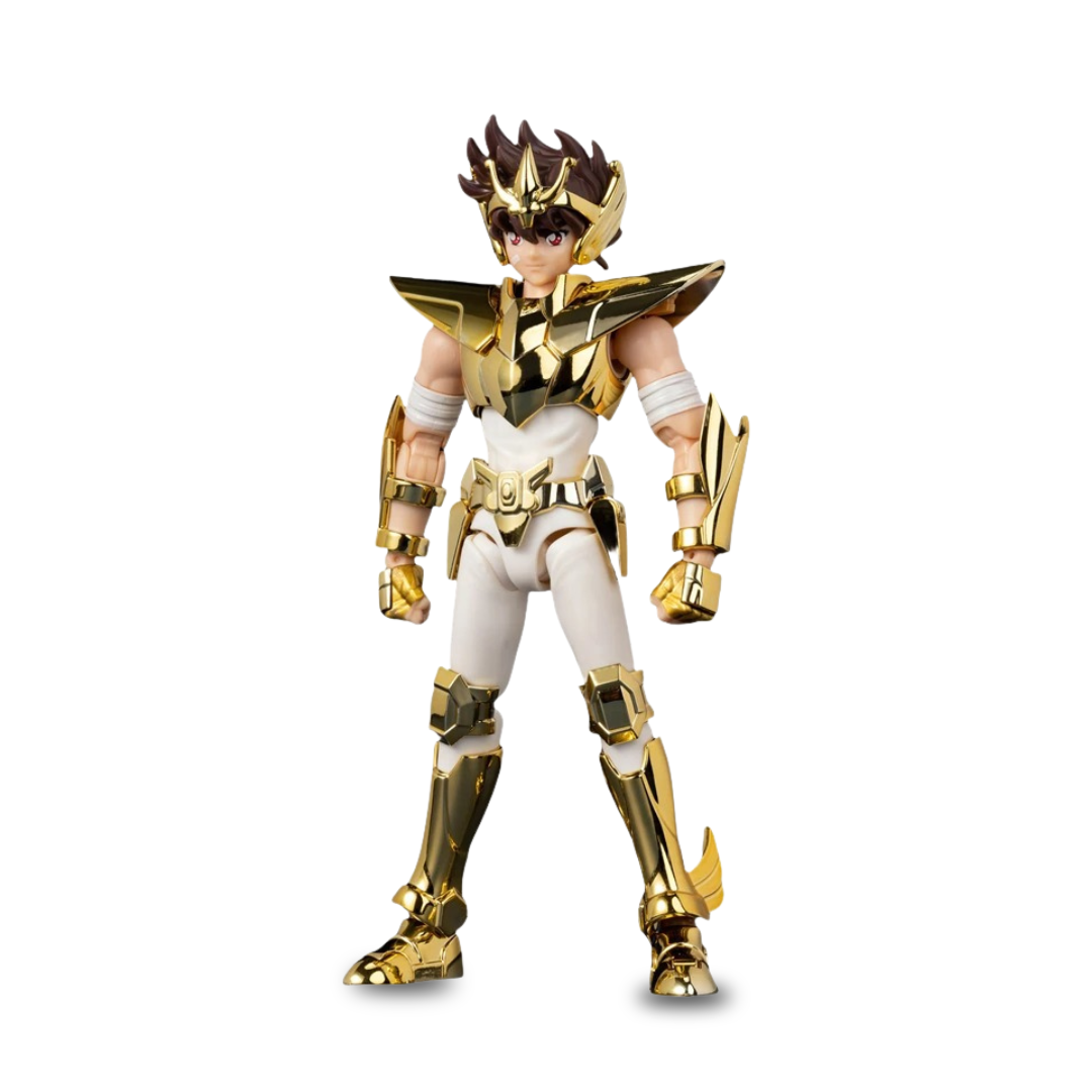 Action Figures Saint Seiya Gold Class – Shiryu de Dragão, Shura de Capricórnio e Máscara da Morte 20cm PVC Colecionável | Bankai Boss