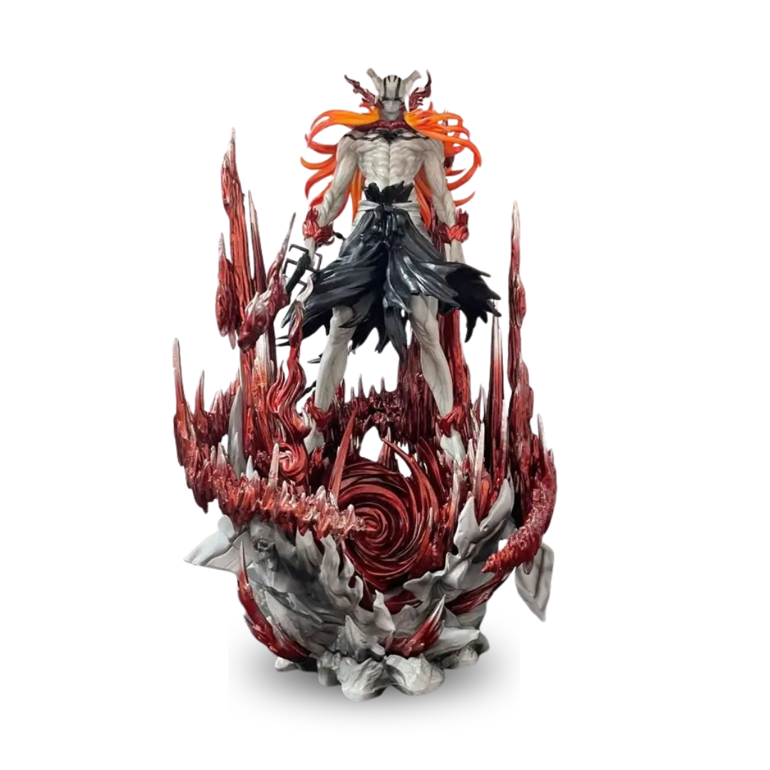 Action Figure Ichigo vs Ulquiorra 33cm – Bleach Estátua PVC Anime Colecionável Premium | Bankai Boss