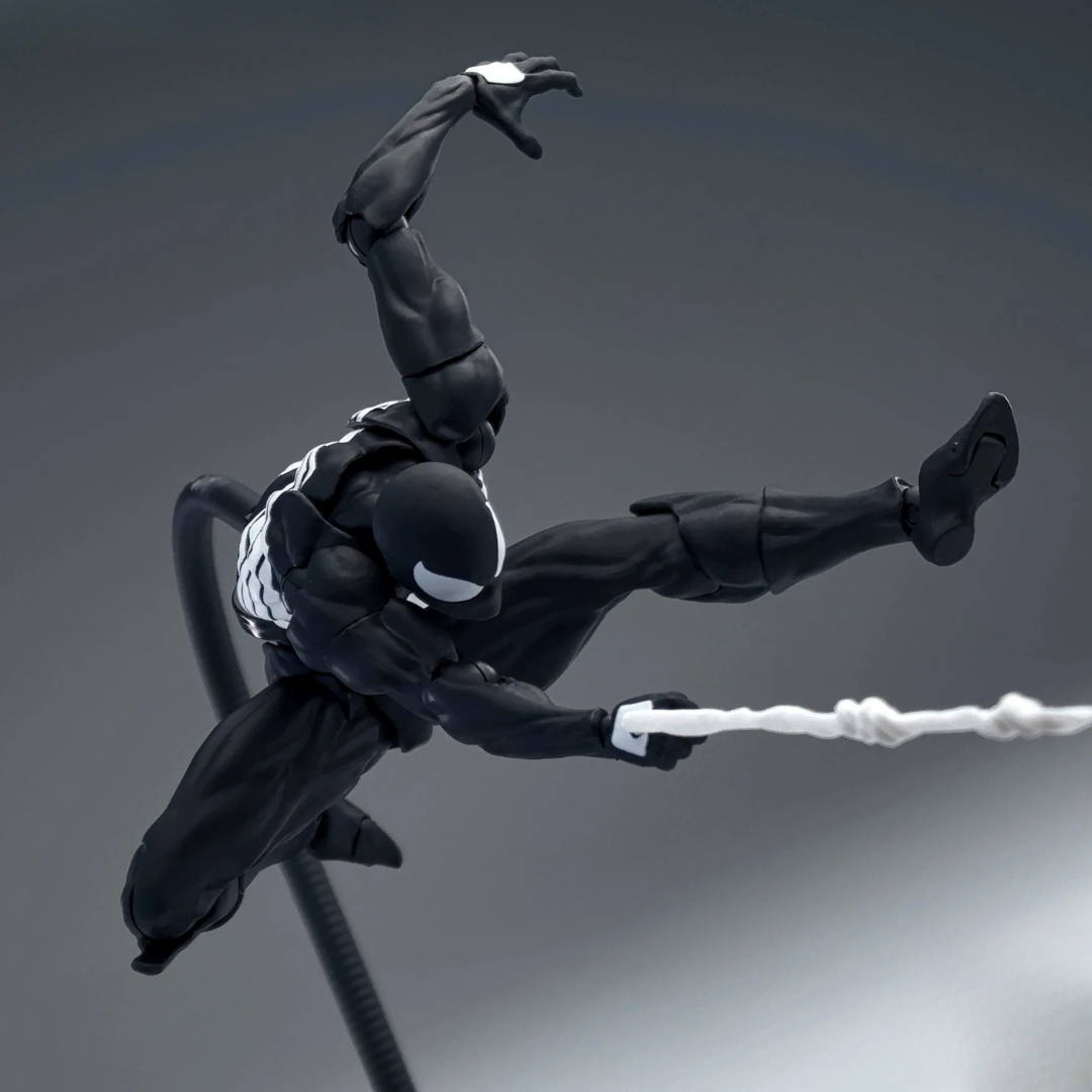 Action Figure Homem-Aranha Simbionte Preto e Vermelho – Spider-Man Marvel PVC Colecionável Anime/Filmes | Bankai Boss