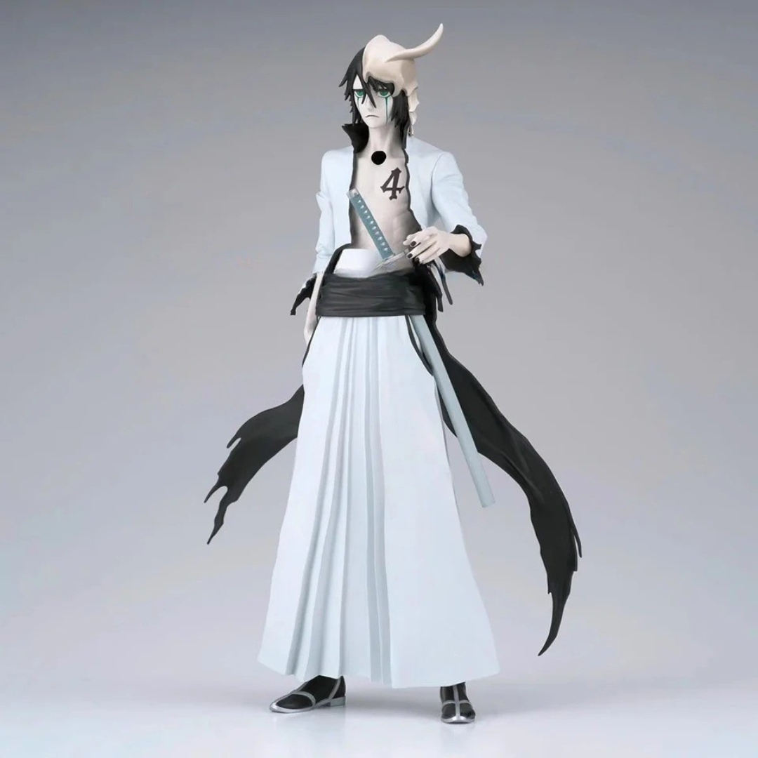 Action Figure Ulquiorra Cifer 22cm – Bleach Banpresto Maximatic PVC Colecionável Anime Original | Bankai Boss
