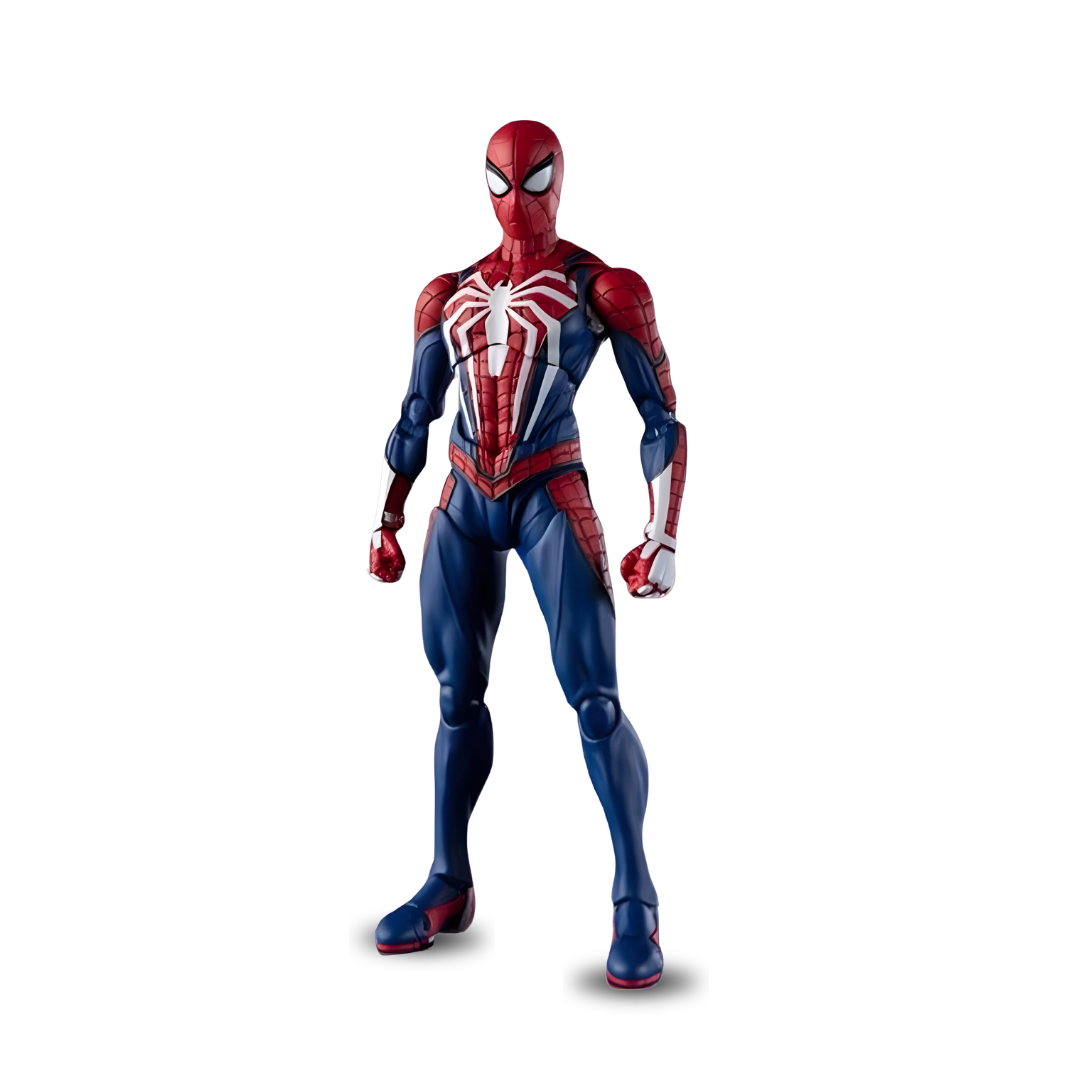 Action Figure Homem-Aranha PS4 SH Figuarts 15cm – Spider-Man Peter Parker Articulado PVC Colecionável | Bankai Boss