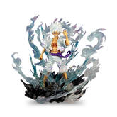 Action Figure Luffy Nika 30cm Force Max – Estátua One Piece PVC Colecionável Premium Anime | Bankai Boss