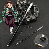 Caneta  Katana Colecionavel Anime Demons Slayer 20cm