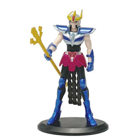 Action Figures Cavaleiros do Zodíaco 19cm – Seiya, Ikki, Hyoga e Shiryu Armadura PVC Colecionável | Saint Seiya | Bankai Boss