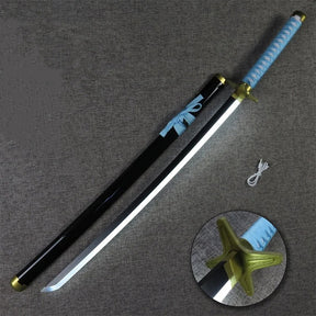 Katana Ichigo com LED – Espada Bleach Cosplay Luminosa Anime PVC Colecionável Decorativo | Bankai Boss