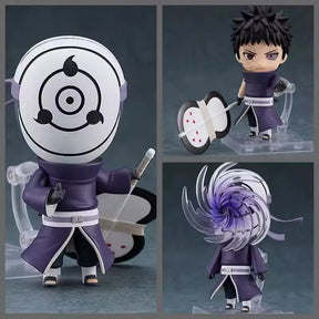 Action Figures Naruto 10cm – Sasuke, Itachi, Kakashi, Obito, Sakura e Madara PVC Colecionável Anime | Bankai Boss