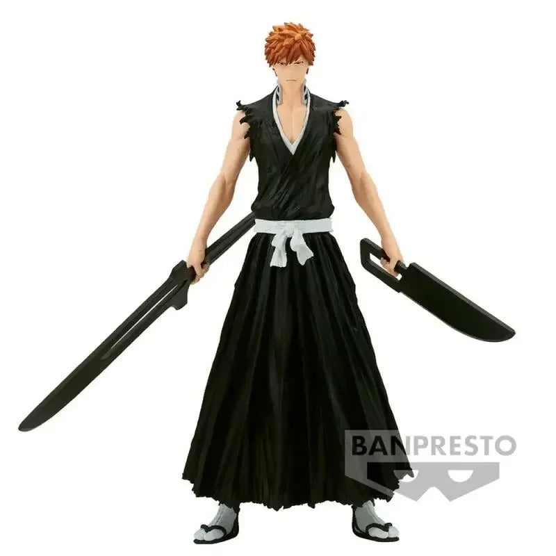 Action Figures Bleach Solid & Souls 11–17cm – Renji, Kenpachi, Unohana e Orihime PVC Original Bandai | Bankai Boss