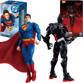 Action Figures Superman & Batman Beyond 2025 BLOKEES – DC Comics Montável Colecionável Anime/Quadrinhos | Bankai Boss