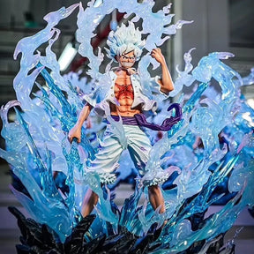 Action Figure Luffy Nika 30cm Force Max – Estátua One Piece PVC Colecionável Premium Anime | Bankai Boss