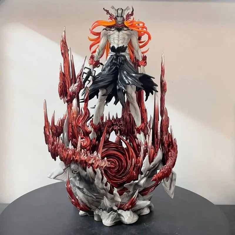 Action Figure Ichigo vs Ulquiorra 33cm – Bleach Estátua PVC Anime Colecionável Premium | Bankai Boss