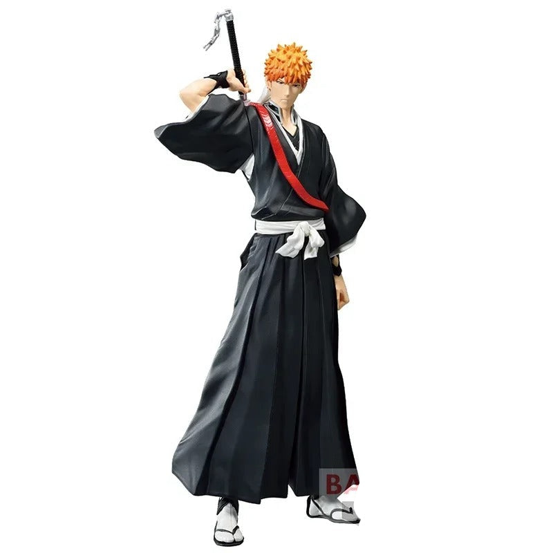 Action Figures Bleach Solid & Souls 11–17cm – Renji, Kenpachi, Unohana e Orihime PVC Original Bandai | Bankai Boss