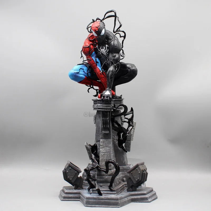 Action Figure Venom Simbionte 20cm – Homem-Aranha Marvel Estátua PVC Colecionável Anime/Filmes | Bankai Boss