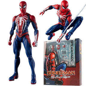 Action Figure Homem-Aranha PS4 SH Figuarts 15cm – Spider-Man Peter Parker Articulado PVC Colecionável | Bankai Boss