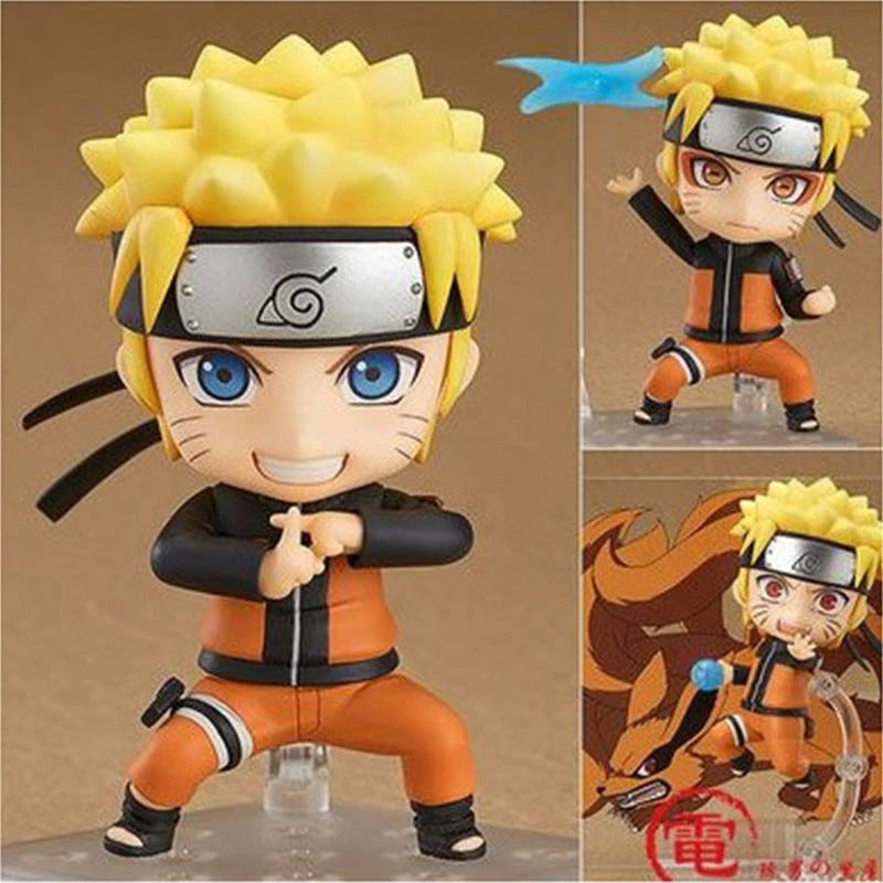 Action Figures Naruto 10cm – Sasuke, Itachi, Kakashi, Obito, Sakura e Madara PVC Colecionável Anime | Bankai Boss