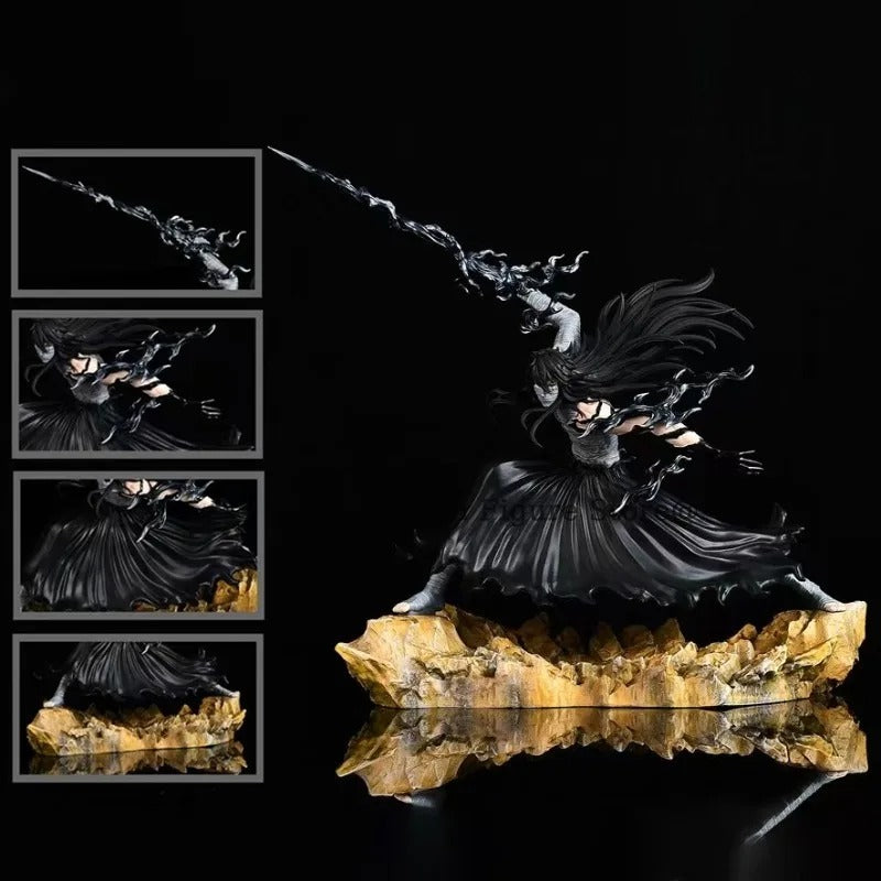 Action Figure Ichigo Mugetsu 24cm – Saigo no Getsuga Tenshou Bleach Estátua PVC Colecionável Anime | Bankai Boss