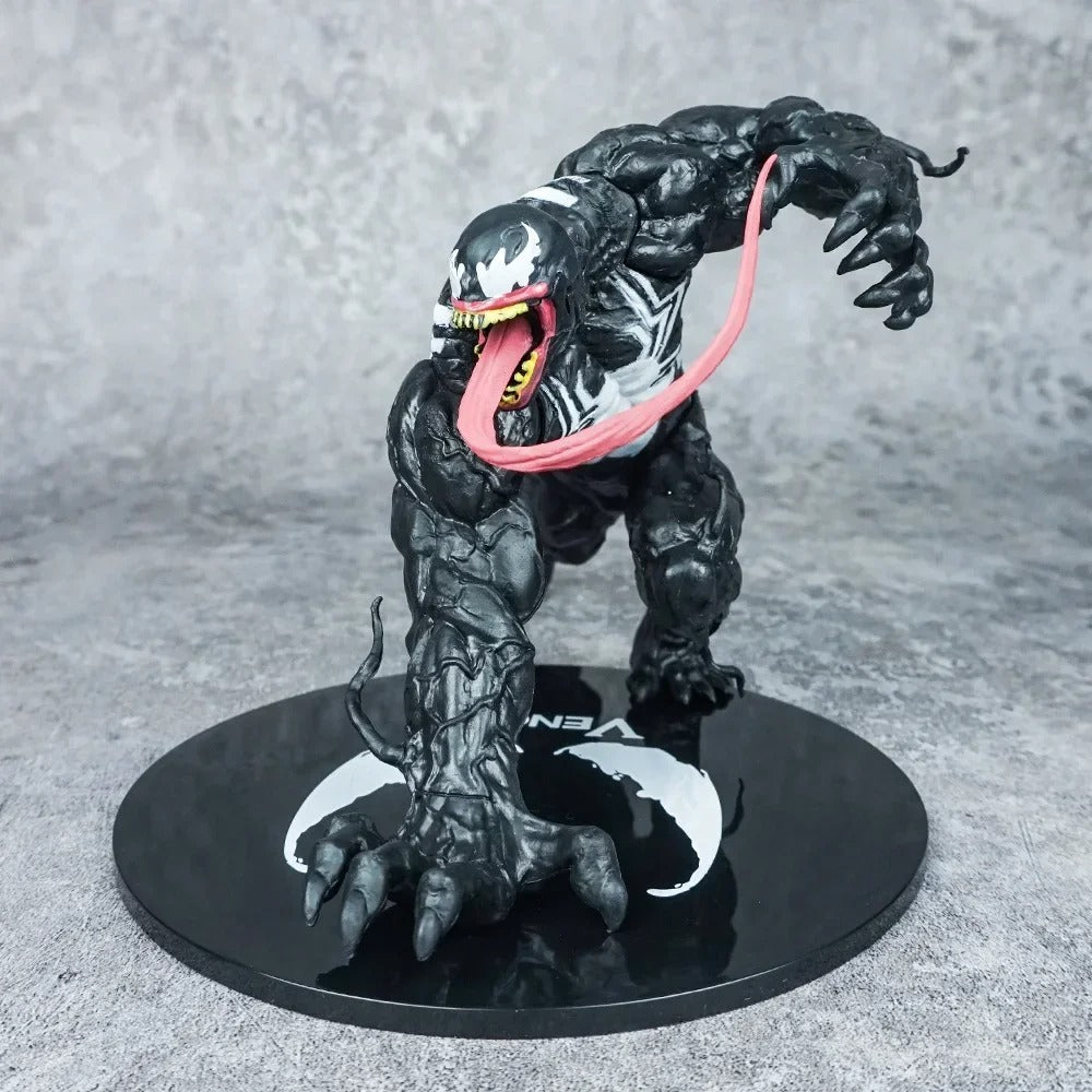 Action Figure Venom  25cm – Estátua Híbrida Vilão PVC Colecionável Marvel & DC Premium | Bankai Boss