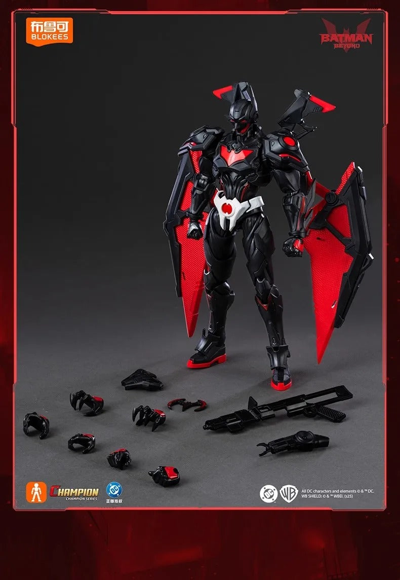 Action Figures Superman & Batman Beyond 2025 BLOKEES – DC Comics Montável Colecionável Anime/Quadrinhos | Bankai Boss