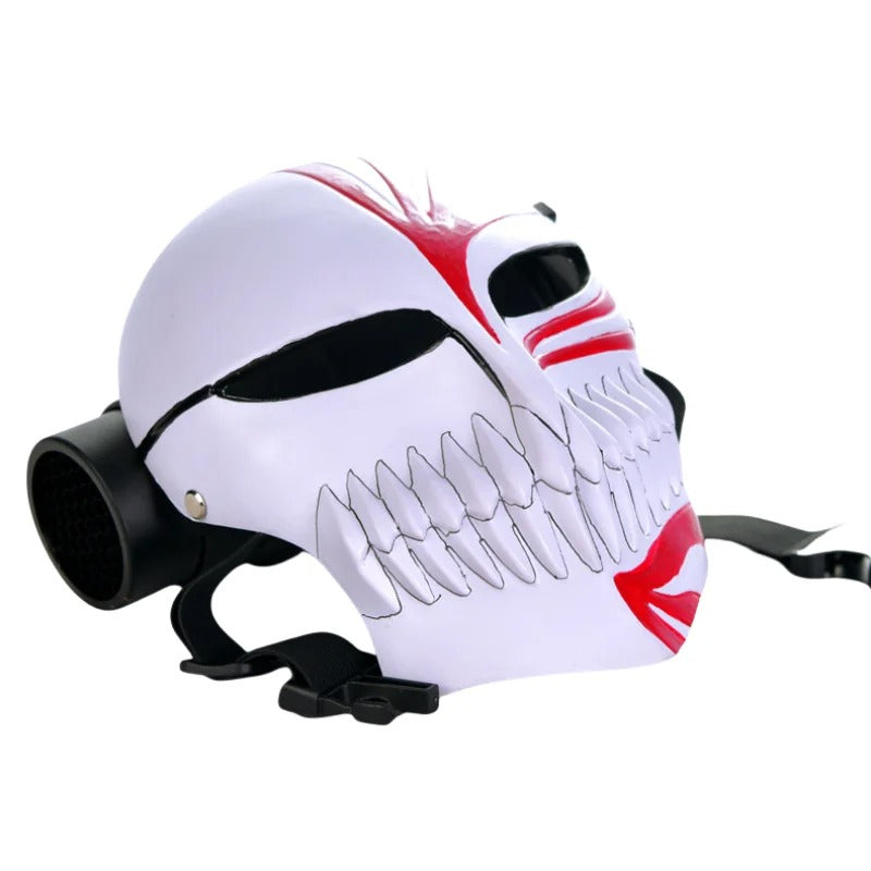 Máscara Ichigo Hollow Bleach – Cosplay Resina Premium Alta Qualidade Halloween Anime | Bankai Boss