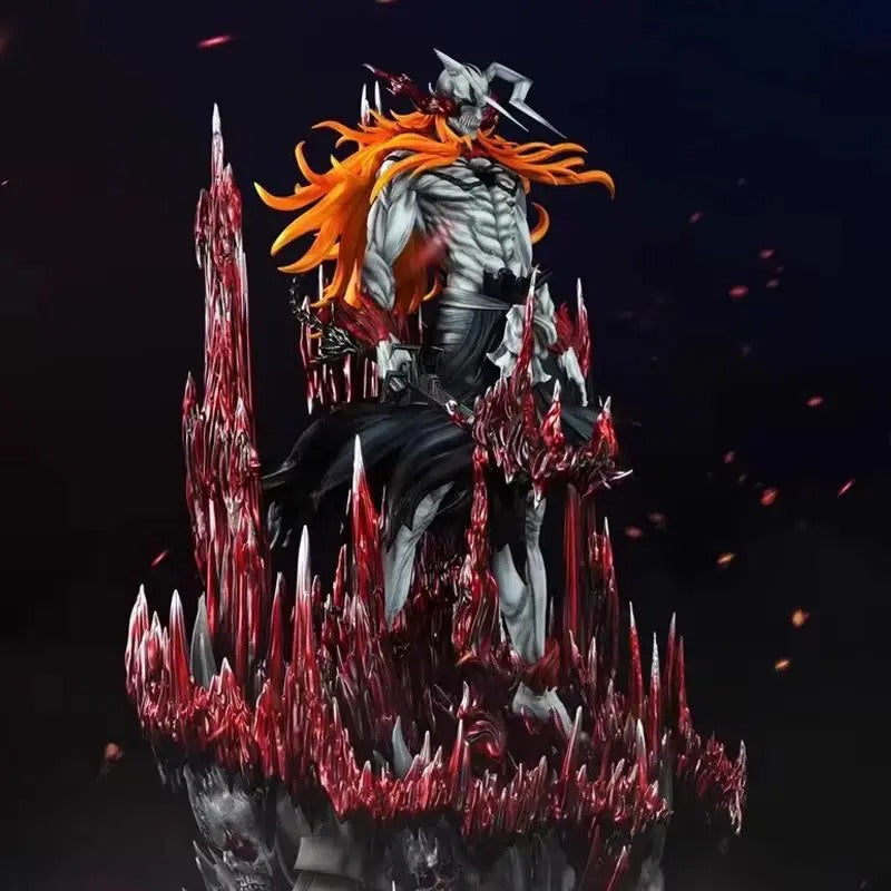 Action Figure Ichigo vs Ulquiorra 33cm – Bleach Estátua PVC Anime Colecionável Premium | Bankai Boss