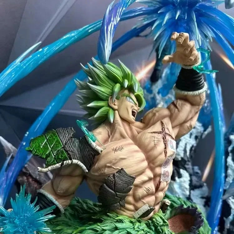 Action Figures Dragon Ball Broly vs Gogeta 23cm – Estátua PVC Anime Colecionável Premium | Bankai Boss