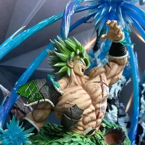 Action Figures Dragon Ball Broly vs Gogeta 23cm – Estátua PVC Anime Colecionável Premium | Bankai Boss