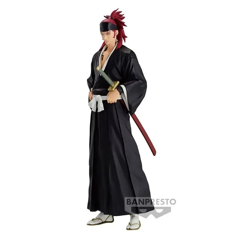 Action Figures Bleach Solid & Souls 11–17cm – Renji, Kenpachi, Unohana e Orihime PVC Original Bandai | Bankai Boss