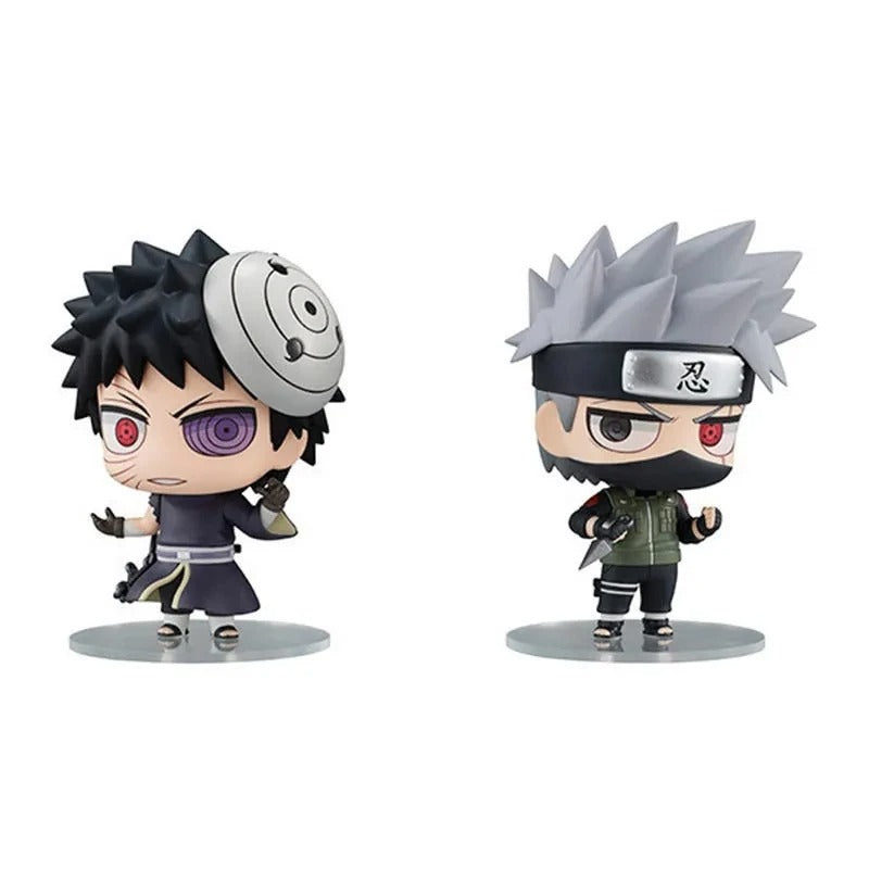Action Figures Naruto 15–20cm – Naruto, Sasuke, Kakashi e Itachi PVC Colecionável Anime | Bankai Boss