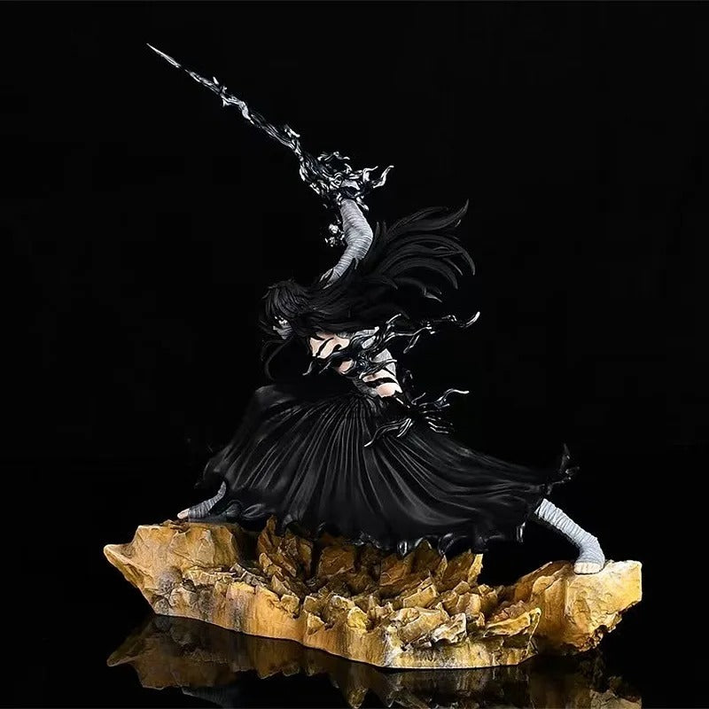 Action Figure Ichigo Mugetsu 24cm – Saigo no Getsuga Tenshou Bleach Estátua PVC Colecionável Anime | Bankai Boss