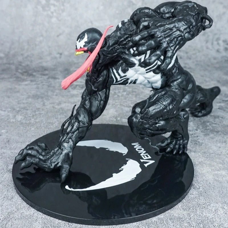 Action Figure Venom  25cm – Estátua Híbrida Vilão PVC Colecionável Marvel & DC Premium | Bankai Boss