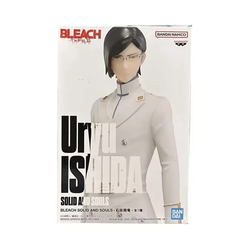 Action Figures Bleach Solid & Souls 11–17cm – Renji, Kenpachi, Unohana e Orihime PVC Original Bandai | Bankai Boss