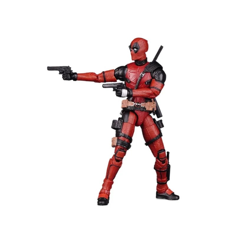 Action Figure Deadpool Articulado 15cm (6”) – Marvel Filme PVC Colecionável com Movimentos | Bankai Boss