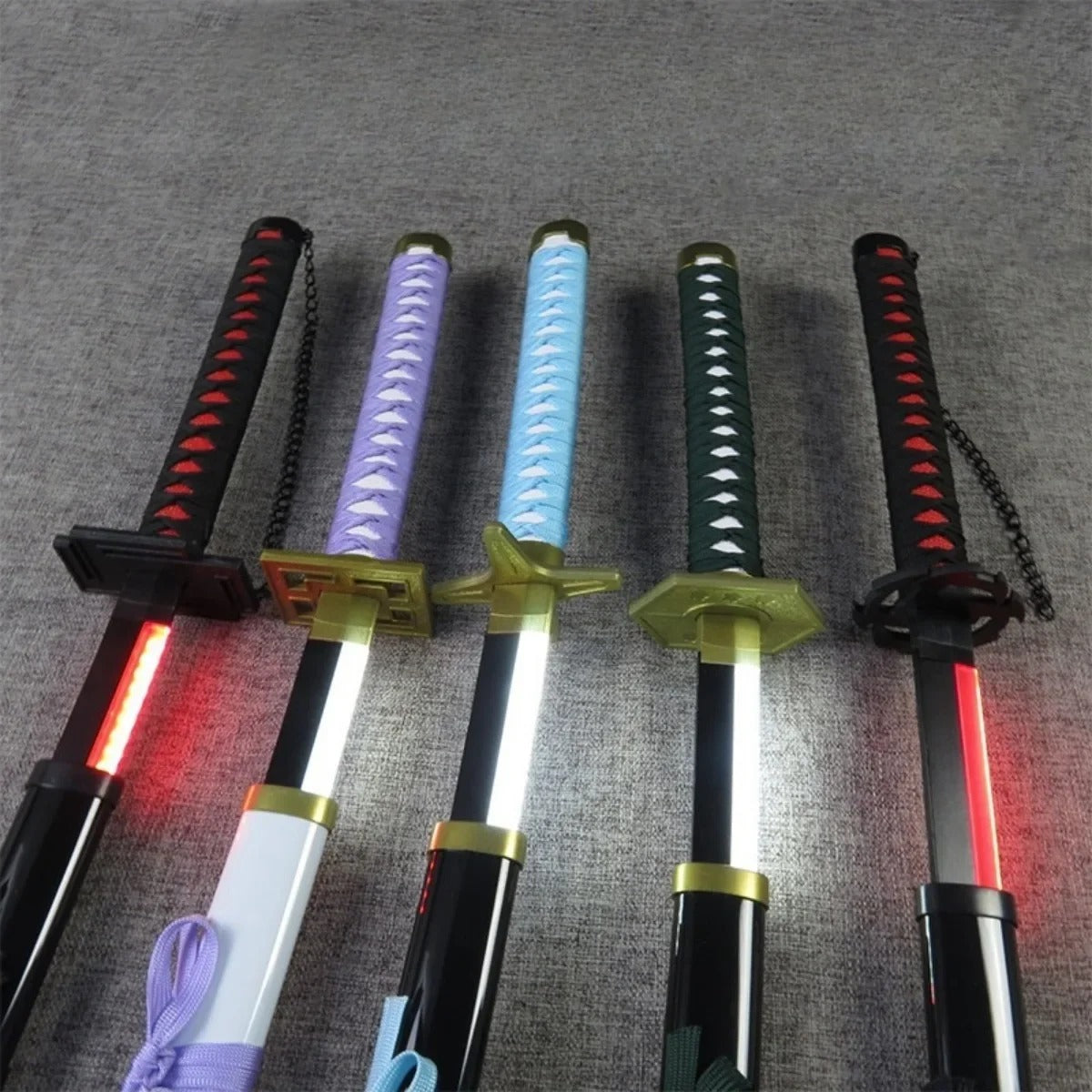 Katana Ichigo com LED – Espada Bleach Cosplay Luminosa Anime PVC Colecionável Decorativo | Bankai Boss